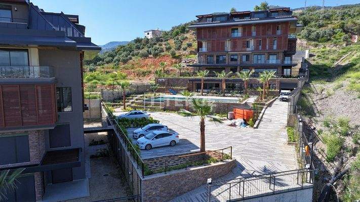 Stylish-Design Apartments in Alanya Cikcilli in Nature