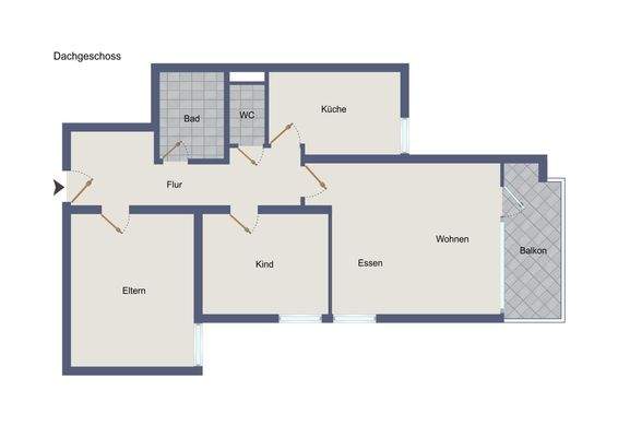 Grundriss-Illustration