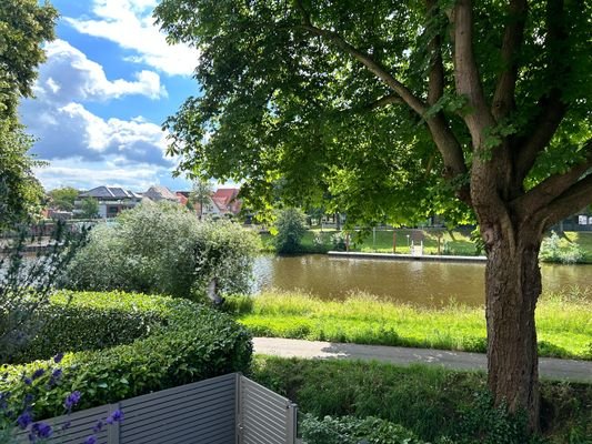 Ausblick vom Balkon