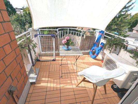 Balkon in Süd-West-Lage