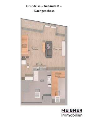 Gebäudeteil 2 - Dachgeschoss