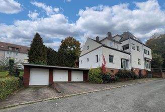 Seitliche Ansicht des Anbaus