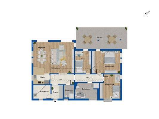 Grundriss Erdgeschoss