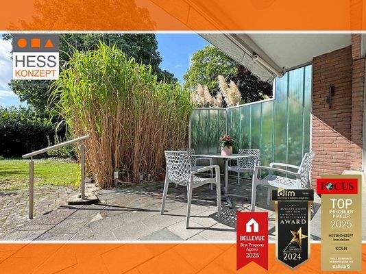 ... mit großem Sonnengarten