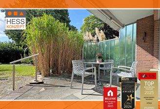 ... mit großem Sonnengarten