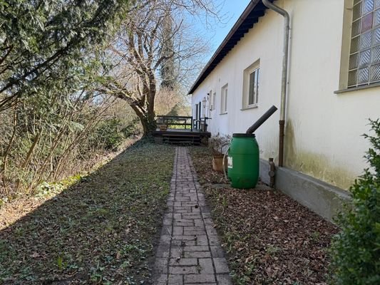 Zuwegung zur Terrasse 