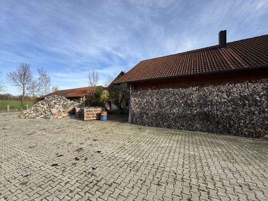 gepflasterte Fläche