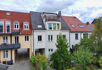 Rückseite des Hauses