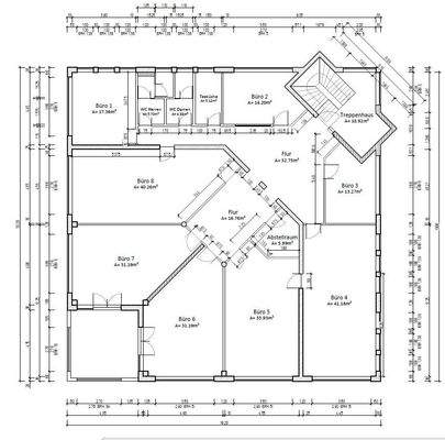 Grundriss 2. und 3. OG