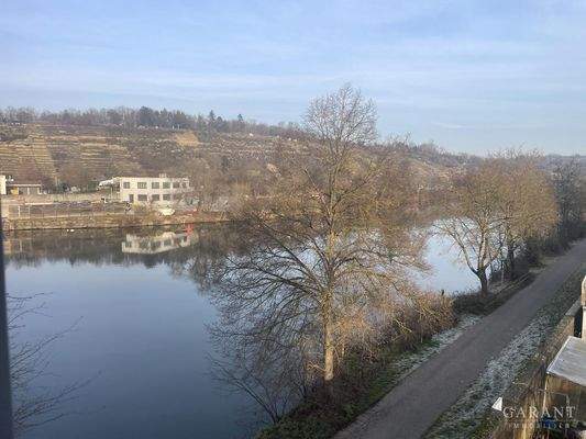 Ausblick vom Schlafzimmer