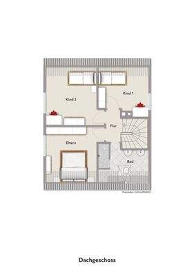 Grundriss Dachgeschoss