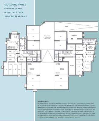 Grundriss Keller und TG