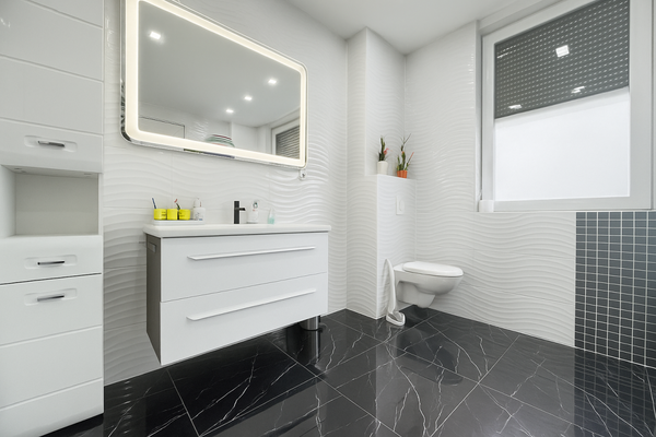 Gäste Badezimmer mit WC