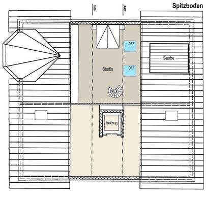 3485 Grundriss Spitzboden