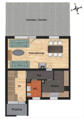 Grundriss - Erdgeschoss