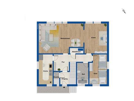 Grundriss Erdgeschoss