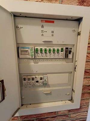 Unterverteilung Wohnung im EG