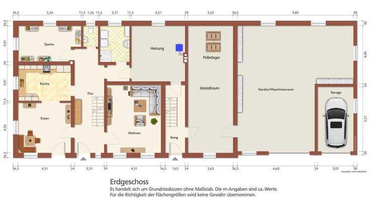 Grundriss Erdgeschoss