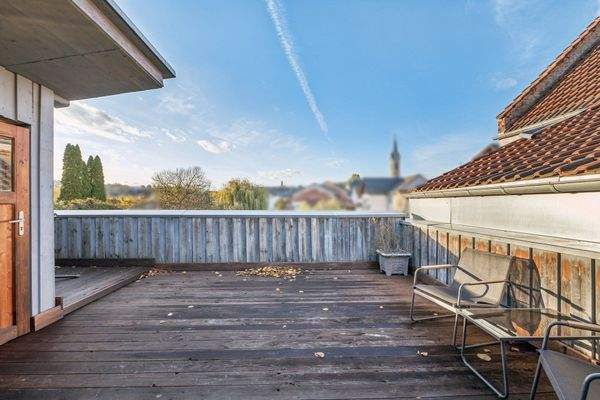 Dachterrasse mit Ausblick