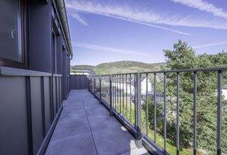 Balkon mit Panoramablick