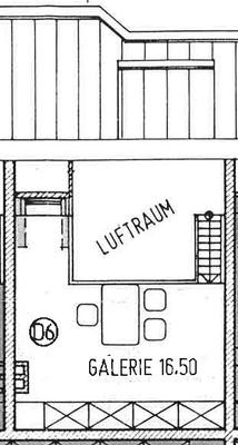 Grundriss Galerie