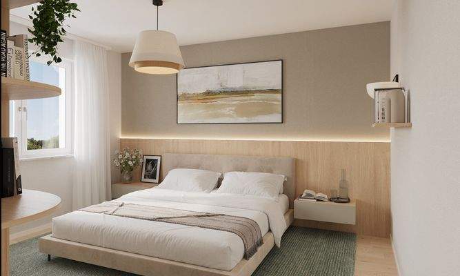 Visualisierung Schlafzimmer