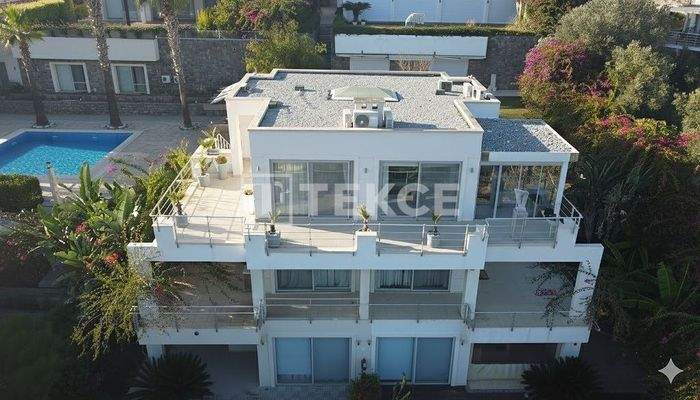 Furnished Apartment with Cove View in Bodrum Türkbükü