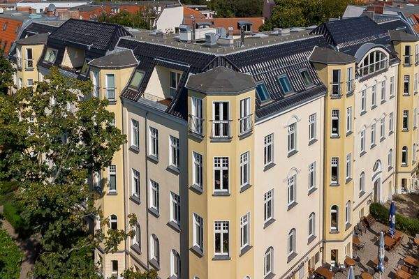 Blick auf die DG-Wohnung