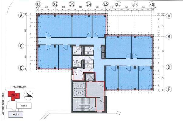 Grundriss 2.OG Haus 3 