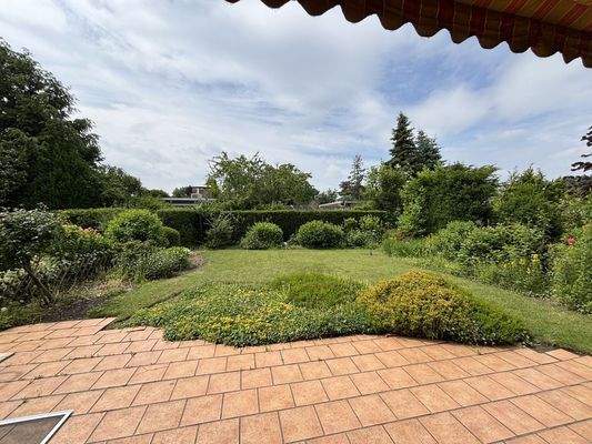 Blick in den schönen Garten