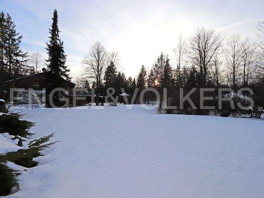 Grundstück mit Altbestand vorne