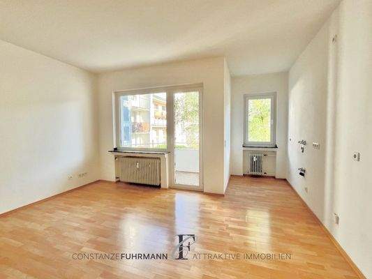 Anschlüsse für Küche und Wohnzimmer