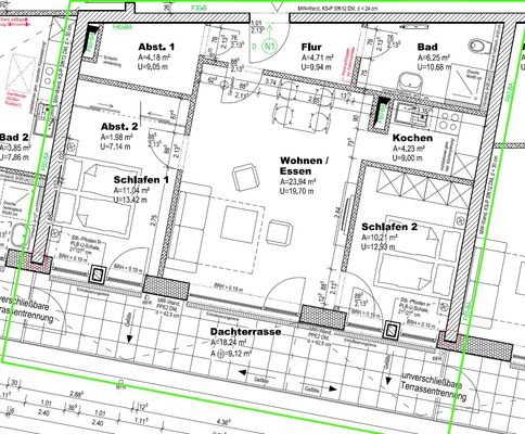 Grundriss Bauplanung