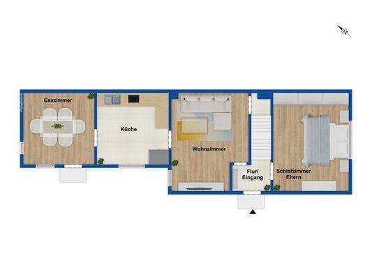 Grundriss Erdgeschoss 1