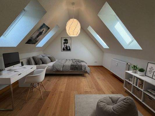 Schlafzimmer 2 mit Einrichtungsbeispiel