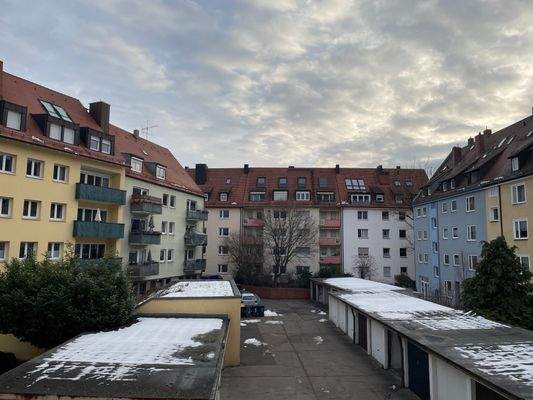 Blick in den Innenhof