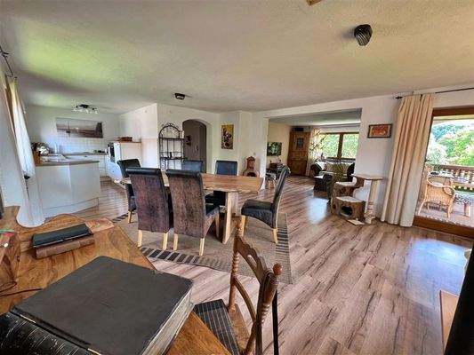 Blick in den gesamtem Wohnbereich