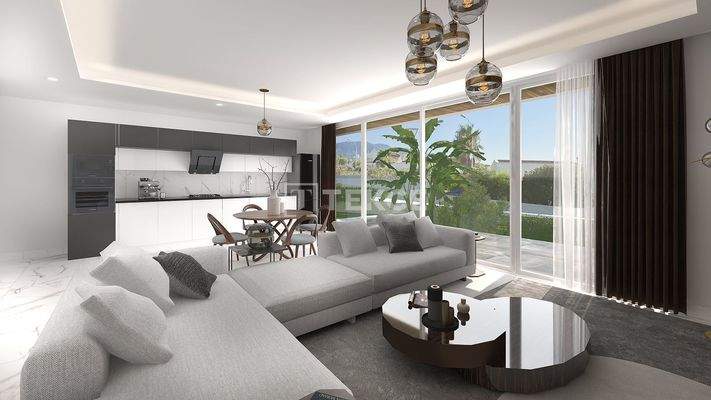Sea View Apartments in a Project in Girne North Cyprus