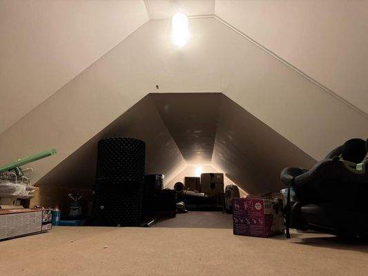 Stauraum im Dachgeschoss 