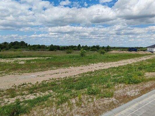 Baugrundstücke Blickrichtung Nord-Ost