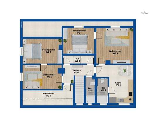 Grundriss Dachgeschoss