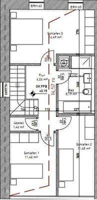 Grundriss 1 Haus E OG