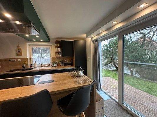 Terrasse vor der Küche