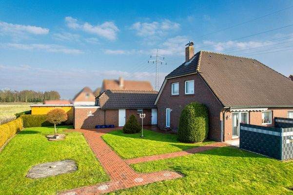 Blick auf die Immobilie