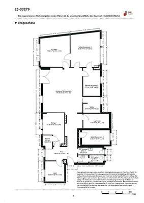 Grundriss Erdgeschoss Exposé