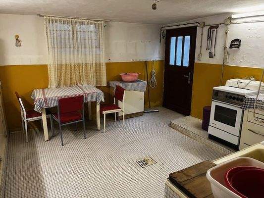 Kellerausgang Garten