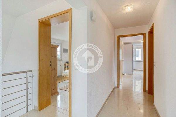 Der Flur im Dachgeschoss