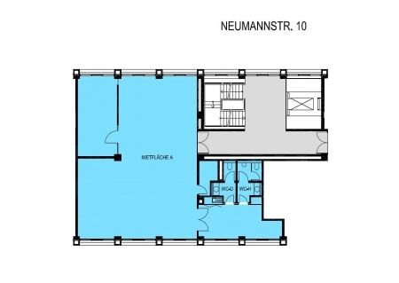 Grundriss 1 Obergeschoss - Haus 10