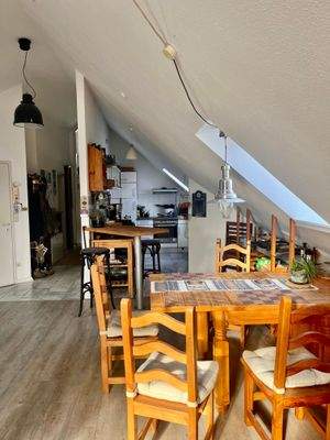 Essplatz und Küche