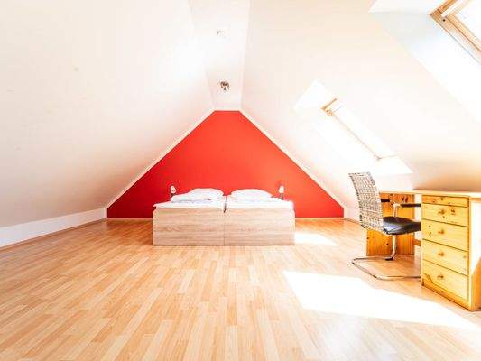 Das ausgebaute Dachgeschoss